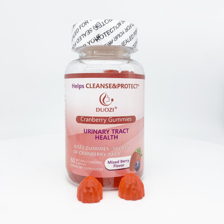 cranberry gummies mixed berry flavor urinary health support supplement